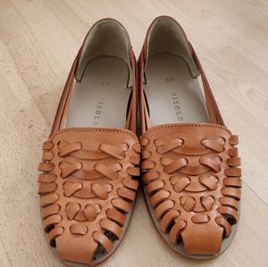 Nisolo Almond Huarache Sandal Size 6.5